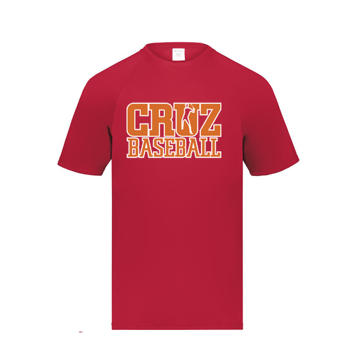 [2790.083.S-LOGO1] Men's Smooth Sport T-Shirt (Adult S, Red, Logo 1)