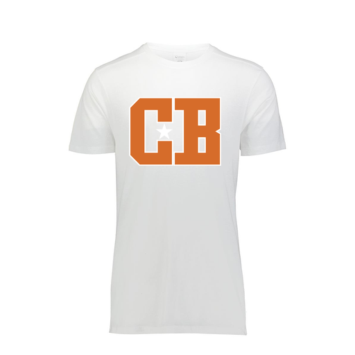 [FTSCUBWH-YS-LOGO2] Decker Youth Tri-Blend T-Shirt - Short Sleeve (Youth S, White, Logo 2)