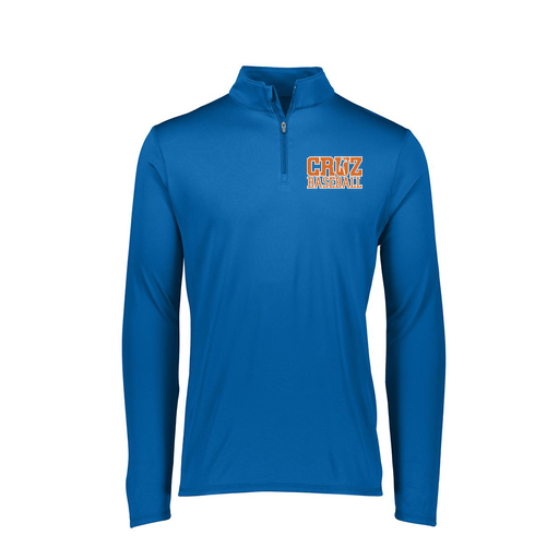 [FTLQFLRY-FAXS-LOGO1] Decker Women's Flex-Lite 1/4 Zip Shirt (Female Adult XS, Royal, Logo 1)