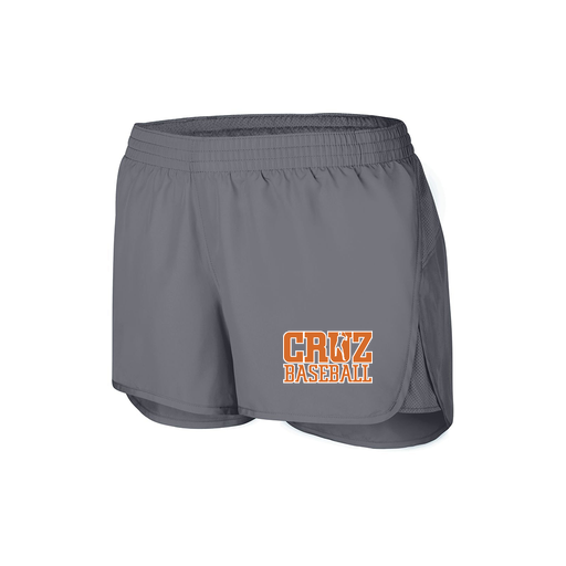 [2430.059.XS-LOGO1] Women's Performance Shorts (Female Adult XS, grey, Logo 1)