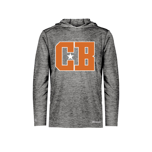 [FOLHCGBK-AS-LOGO2] Decker Men's Charge Hoodie (Adult S, Black, Logo 2)