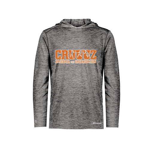 [CUS-DFW-CHGHOOD-PER-LSL-BLK-YS-LOGO3] Youth Charge Hoodie (Youth S, Black, Logo 3)