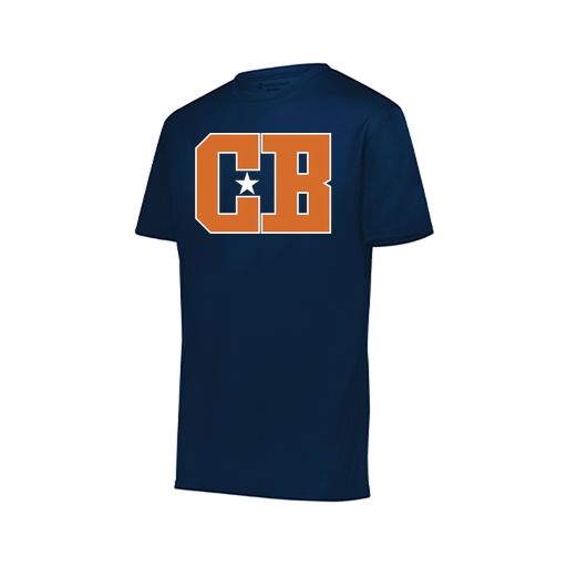 [222818.065.S-LOGO2] Men's Movement Dri Fit Shirt (Adult S, Navy, Logo 2)