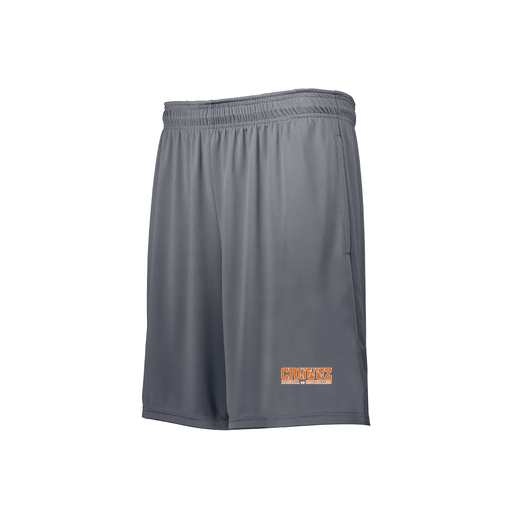 [229511.059.XS-LOGO3] Men's Swift Short (Adult XS, Gray, Logo 3)