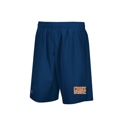 [229556.065.XS-LOGO1] Men's Weld Short (Adult XS, Navy, Logo 1)