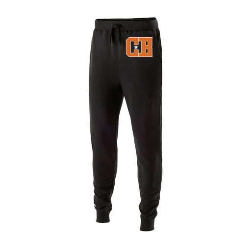 [229648.080.S-LOGO2] Youth 60/40 Fleece Jogger (Youth S, Black, Logo 2)