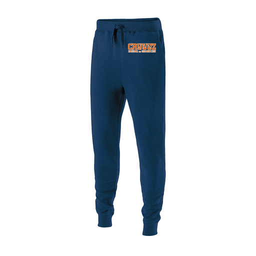 [229648.065.S-LOGO3] Youth 60/40 Fleece Jogger (Youth S, Navy, Logo 3)