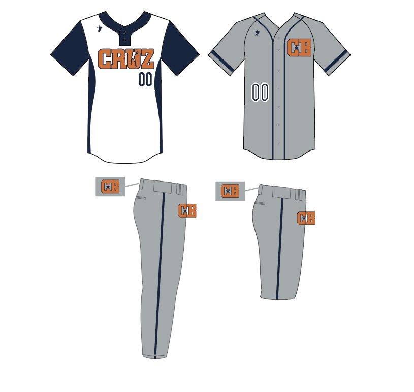 Cruz Baseball - Uniform Package 2024