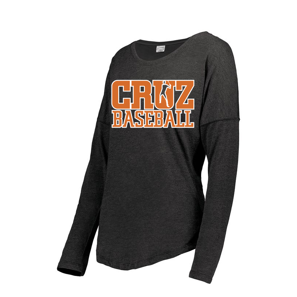 Decker Women's Tri-Blend T-Shirt - Long Sleeve